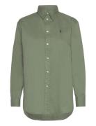 Polo Ralph Lauren Over Fit Cotton Twill Shirt Khaki Green