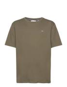 GANT Shield Ss T-Shirt Khaki Green