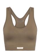 Björn Borg Performance Low Seamless Bra Brun