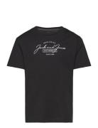 Jack & J S Jjferris Tee Ss Crew Neck Mni Svart