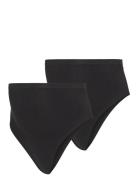 Mamalicious Mlheal Cotton G-String 2-P A. Noos Svart