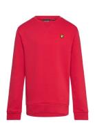 Lyle & Scott Crew Neck Sweatshirt Röd