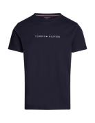 Tommy Hilfiger Ss Tee Marinblå