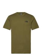 The North Face M S/S Simple Dome Tee Khaki Green