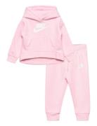 Nike Nike Club Fleece Set Rosa