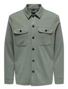 ONLY & SONS Onsnewkodyl Overshirt Sweat Noos Khaki Green