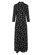 YAS Yassavanna Long Shirt Dress S. Svart