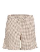 Jack & J S Jpstjaiden Jjjacquard Jogger Short Styd Kräm