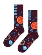 Happy Socks Gemini Sock Burgundy