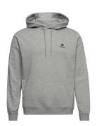 Converse Star Chevron Hoodie Ft Black Grå