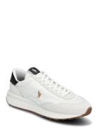 Polo Ralph Lauren Train 89 Suede-Paneled Sneaker Vit