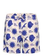 Jack & J S Jpstjaiden Jjjacquard Jogger Short Styd Blå