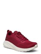 Skechers Womens Bobs Squad Chaos - Face Off Röd