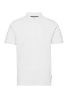 Lindbergh Polo Tee S/S Vit