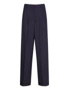 Polo Ralph Lauren Wool-Blend Wide-Leg Pant Marinblå