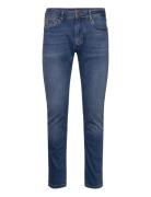 MCS Mcs Tailored Denim 5 Pocket S Blå