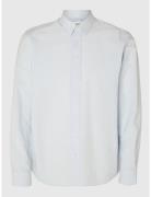 Selected Homme Slhslimsun Shirt Ls Classic Blå