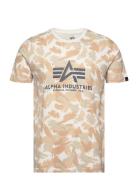 Alpha Industries Basic T-Shirt Camo Beige