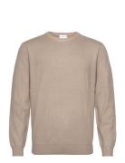 Lindbergh Ecovero O-Neck Knit Beige