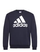 Adidas Sportswear Essentials Fleece Big Logo Sweatshirt Marinblå