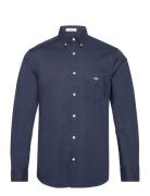 GANT Reg Poplin Shirt Marinblå