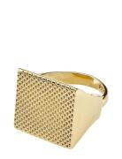 Pilgrim Pulse Recycled Signet Ring Guld