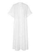 Rabens Sal R Susi - Poplin Long Kaftan Vit