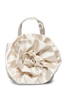 Gina Tricot Small Flower Bag Kräm