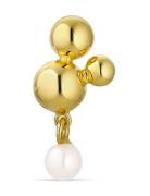 Jane Koenig Atomic Stud W. Pearl Pendant Guld