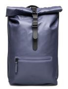 Rains Rolltop Rucksack W3 Blå