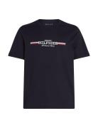 Tommy Hilfiger Hilfiger Chest Stripe Tee Marinblå