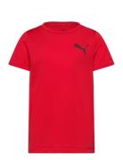 PUMA Active Small Logo Tee B Röd