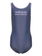 Adidas Sportswear Sportswear U-Back Swimsuit Blå