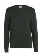 Calvin Klein Micro Pique Structure Sweater Grön