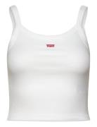 LEVI´S Women Essential Sporty Rib Tnk White + Cotton Vit