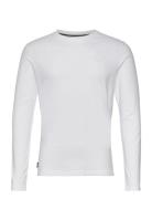 Superdry Essential Logo Long Sleeve Top Vit