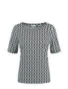 Gerry Weber T-Shirt 1/2 Sleeve Svart