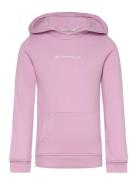 Tom Tailor Printed Logo Hoody Rosa