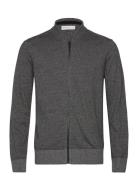 Tom Tailor Knitted Bomber Jacket Grå