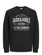 Jack & J S Jjjeans Sweat O-Neck Svart