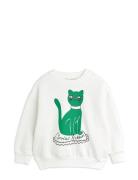 Mini Rodini Cat Sp Sweatshirt Vit