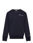 Champion Crewneck Sweatshirt Marinblå