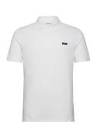 Calvin Klein Stretch Pique Slim Polo Vit