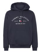 Tommy Hilfiger Nautical Arch Hoody Marinblå