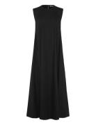 REMAIN Birger Christensen A-Shape Maxi Dress Svart