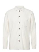 Selected Homme Slhrelax-Plisse Ls Shirt Ex Vit