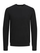 Jack & J S Jjecarter Knit Crew Neck Svart