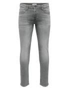 ONLY & SONS Onsloom Slim Grey 3227 Dcc Dnm Noos Grå