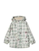 Garbo&Friends Tree Of Life Lined Rain Jacket Grön