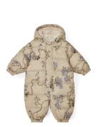 Garbo&Friends Tree Of Life Puffer Overall Beige